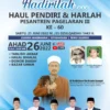 10 Ribu Orang akan berkumpul di peringatan Haul Mama Pagelaran dan KH. Oom Abdul Qoyyum Muhyiddin Serta Harlah Pesantren Pagelaran 3 Ke-60  