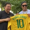 Bertemu Ronaldinho, Ini yang Diperbincangkan Airlangga