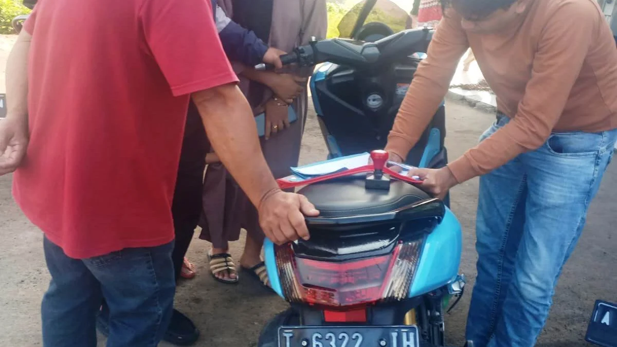 Pemuda Tega Tipu Teman Sendiri, Polisi Ringkus Pelaku Penggelapan Motor