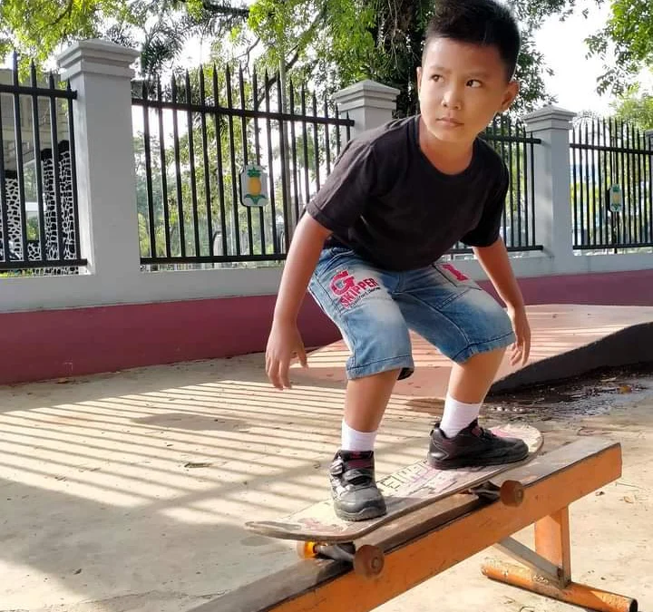 Asa Pelajar SD Jadi Atlet Skateboard Internasional