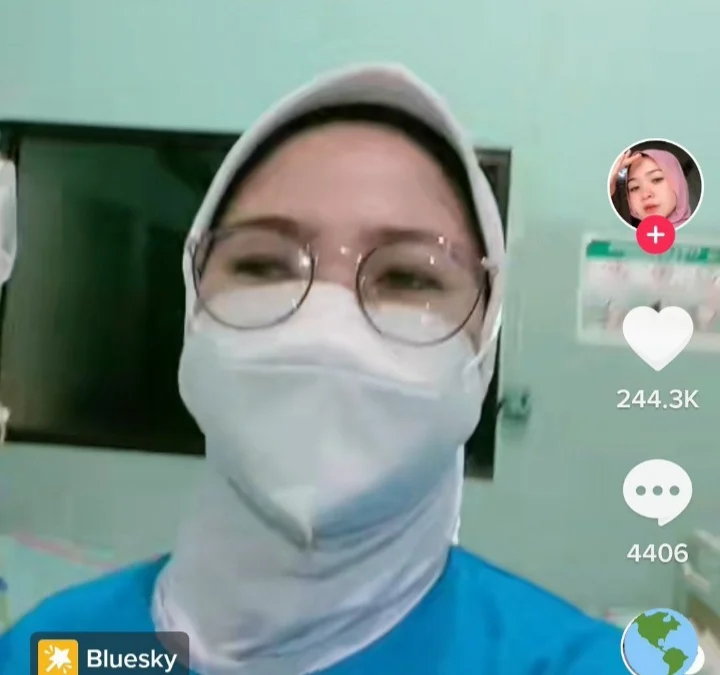 Viral Nakes Perempuan Curhat di Tiktok Usai Tangani Pasien Pria, Begini Faktanya