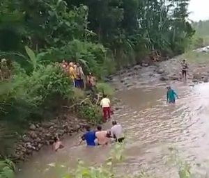 2 Warga Tenggelam di Sungai Ciparang Kampung Ciperis Sukahurip Cijambe, Begini Kronologisnya