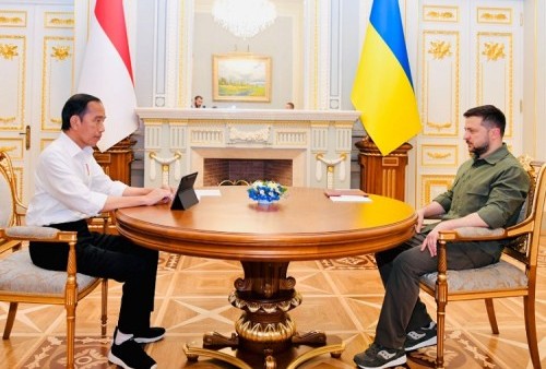 Bertemu Zelenskyy, Jokowi Tawarkan Diri untuk Sampaikan Pesan ke Putin