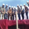 GROUND BREAKING: Emerald Land Development Ground breaking Neo Casa. DEDI SARITA/PASUNDAN EKSPRES