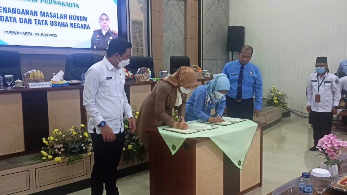 Kejari Purwakarta Jalin Kerja Sama dengan Pemda, Siap Berikan Pelayanan Hukum