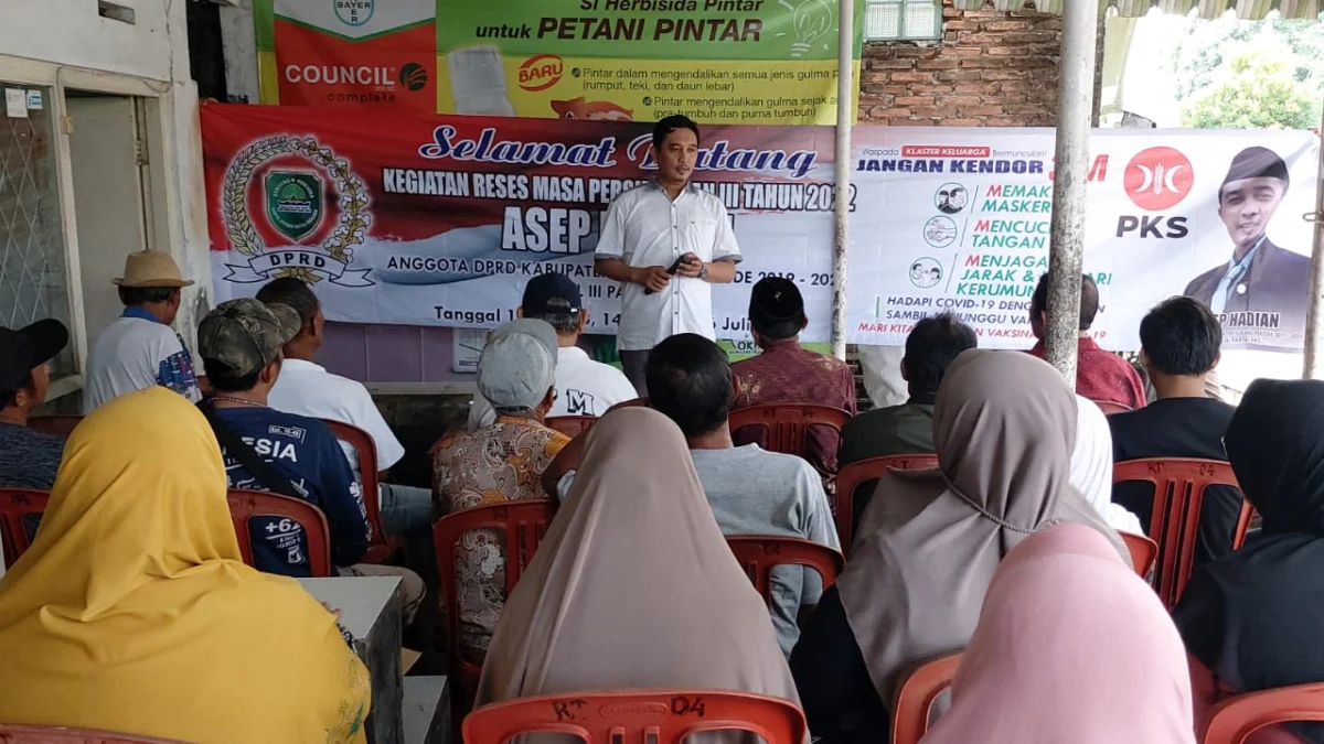 Tak Punya Kartu Tani, Petani di Tanggulun Barat 'Ngadu' ke Asep Hadian