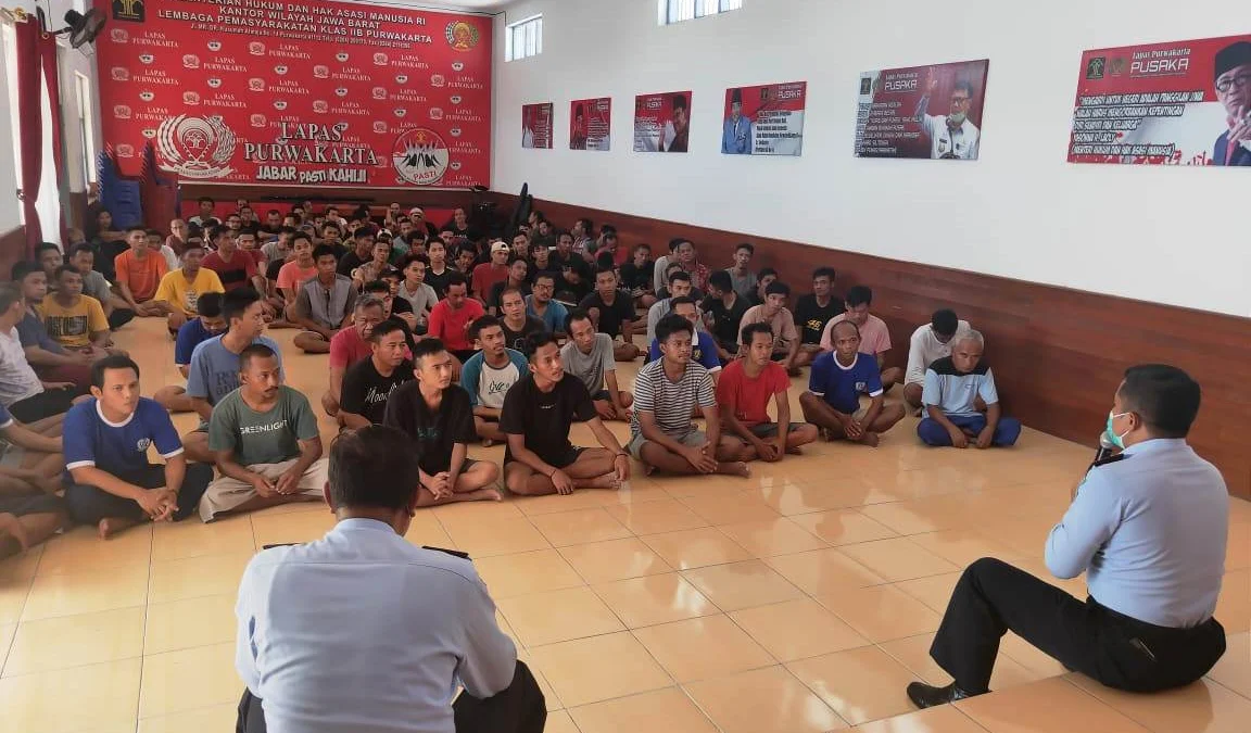 Sempat Dihentikan Sementara Waktu, Kunjungan ke Lapas Purwakarta Dibuka Lagi dengan Perketat Protokol Kesehatan