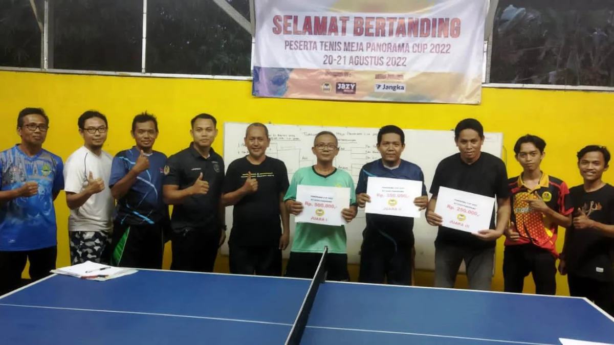 Turnamen Tenis Meja jadi Ajang Pererat Silaturahmi