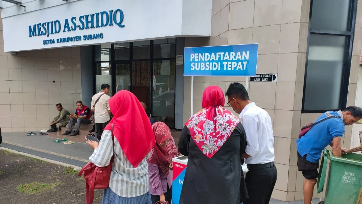 Siapkan Booth Pendaftarana My Pertamina di Subang agar Subsidi Tepat Sasaran