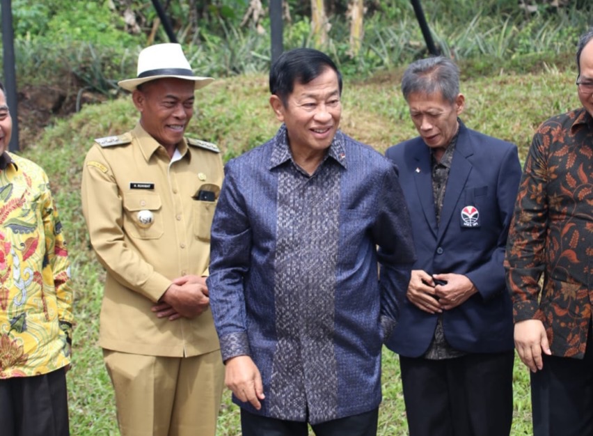 Ketua Majelis Wali Amanat UPI Agum Gumelar Tinjau Pembangunan Kampus di Subang