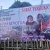 Warga Sekitar TKP Pembunuhan Ibu Anak di Subang Bergerak, Pasang Baligho