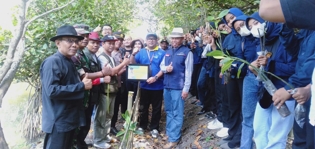 Tanam 10.000 Mangrove Jaga Kelestarian Alam di Pesisir Pantai Utara Subang