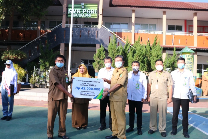 Guru dan Siswa PKL SMK PGRI Subang Terlindungi Program Jaminan Sosial Tenaga Kerja Guru dan Siswa PKL SMK PGRI Subang Terlindungi Program Jaminan Sosial Tenaga Kerja