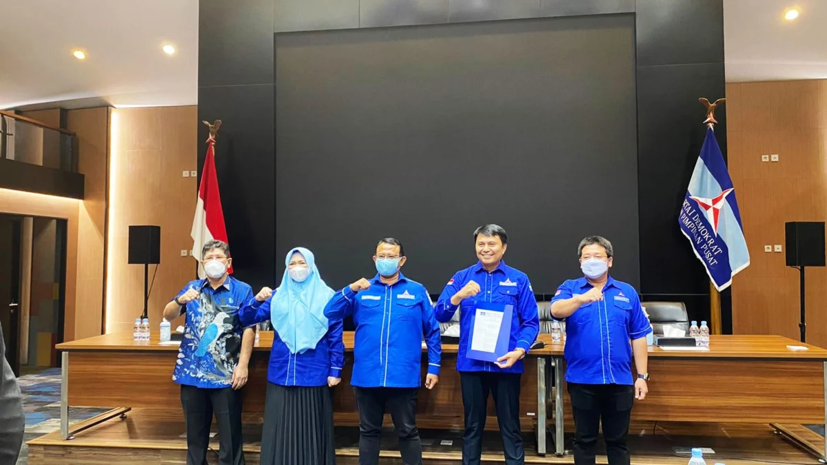 Pasca Terima SK, Pengurus Demokrat Subang Tancap Gas