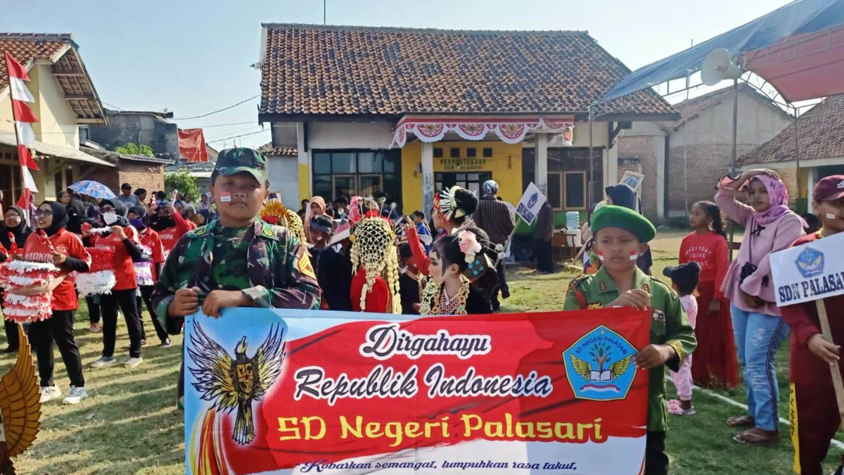 Semarak HUT RI Ke-77 SD Negeri Palasari