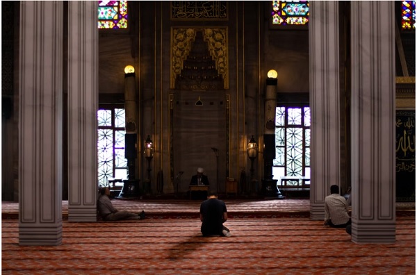 Apa Amalan yang Baik pada Hari Jumat? Selain Surah Al-Kahfi, Perbanyak 3 Amalan Ini (ilustasi itikaf di masjid, via Unsplash-David Monje)