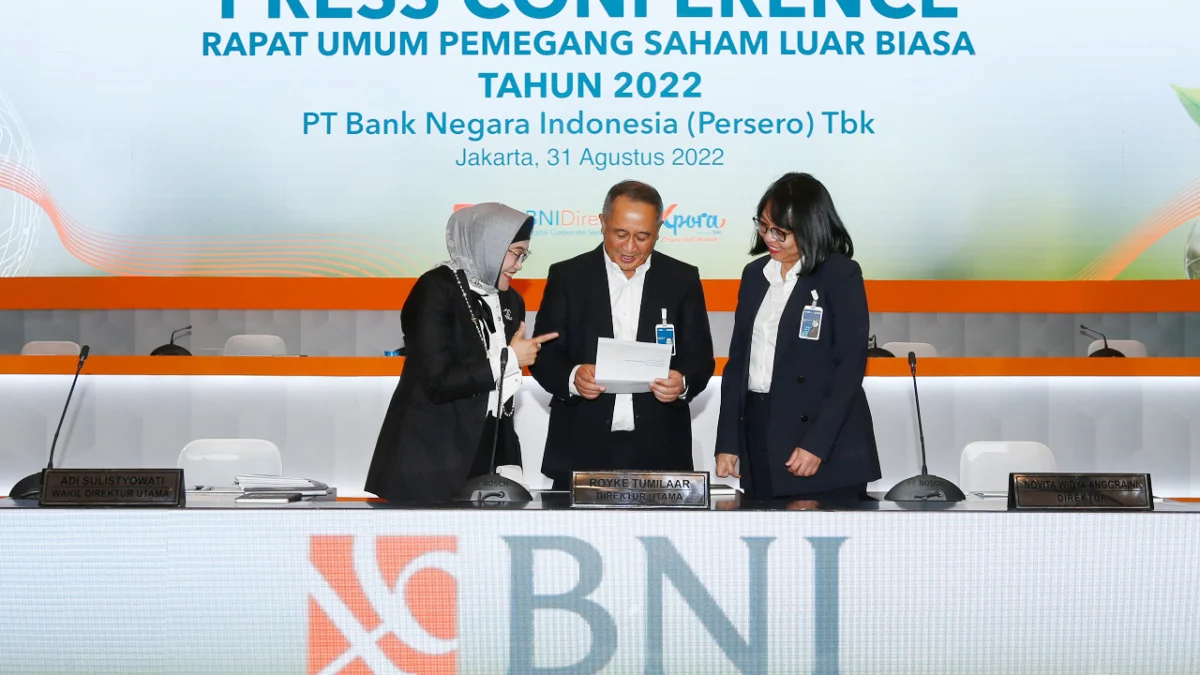 Pertahankan Kinerja Sehat, BNI Diperkuat Direksi Baru