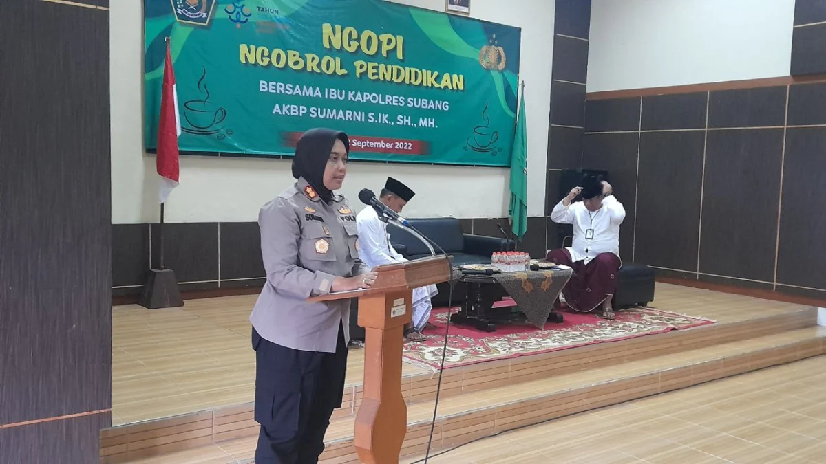 Ngopi Kemenag bersama Kapolres Subang: Ingatkan Kemulaian Seorang Guru dan Penanggulangan Kekerasan Seksual Terhadap Anak