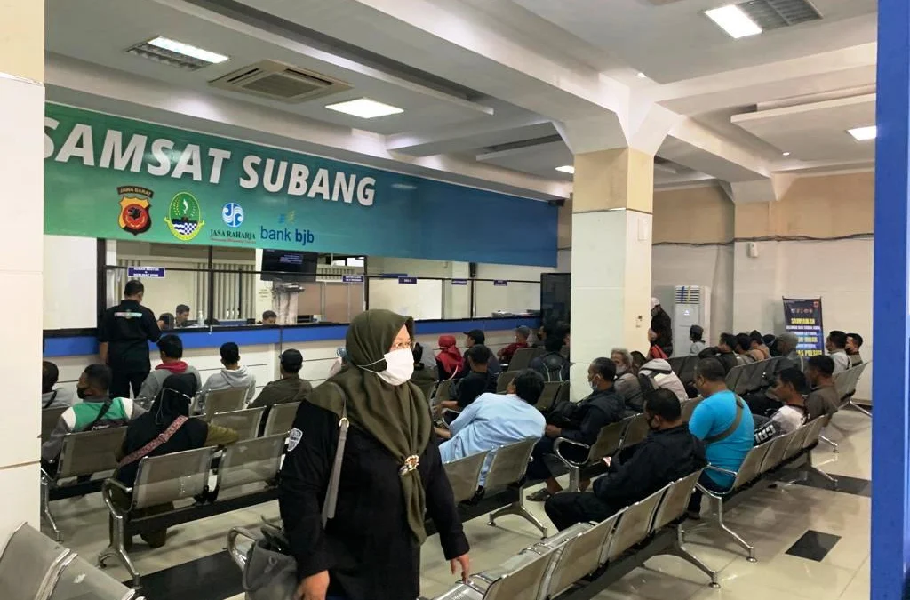 Program Pemutihan Pajak Kendaraan, Samsat Subang Raup Rp54,5 Miliar