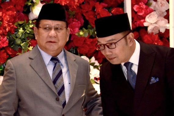 Beri Pujian untuk Gubernur Jabar, Prabowo Lirik Ridwan Kamil jadi Cawapres (Foto: Humas Pemprov Jabar)