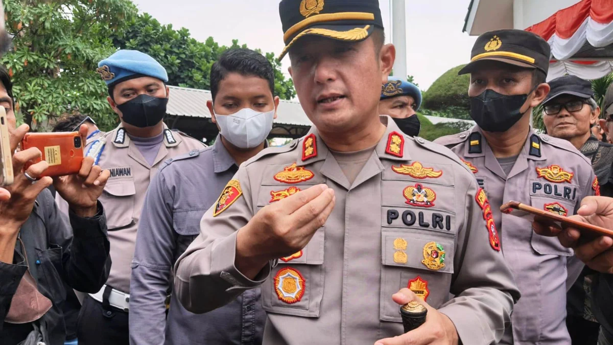 Kapolres Karawang Sampaikan Kasus Penganiayaan Wartawan Secara Transparan