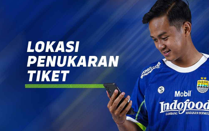 Mau Nonton Persib VS Barito, Tukarkan E-ticket di Tempat-tempat Ini