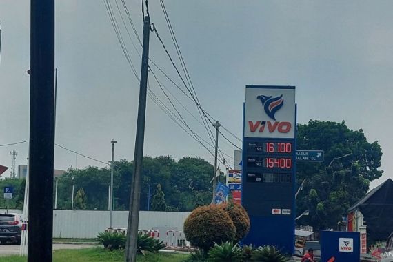 Disebut Lebih Murah, Ini Daftar Harga Bensin Vivo 2022, Mulai Rp8900 per Liter (foto Spbu Vivo, via Jpnn-Antara)