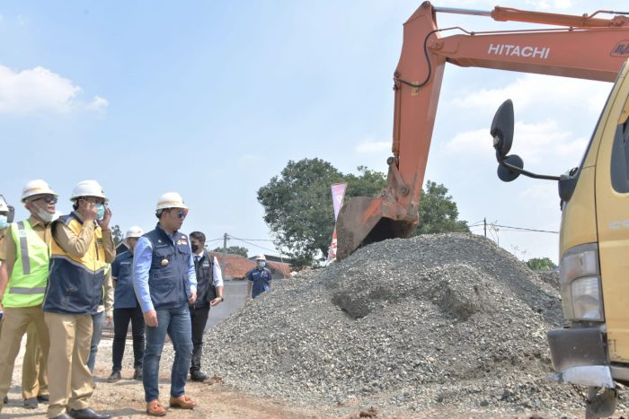 Tinjau Pembangunan Underpass Dewi Sartika Depok, Ridwan Kamil: In Sha Allah Akhir Tahun Selesai