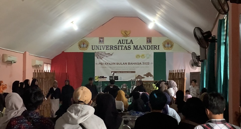 Mahasiswa PBSI Universitas Mandiri Subang Gelar Bulan Bahasa 2022, Upaya Amalkan Nilai-nilai Cinta Tanah Air