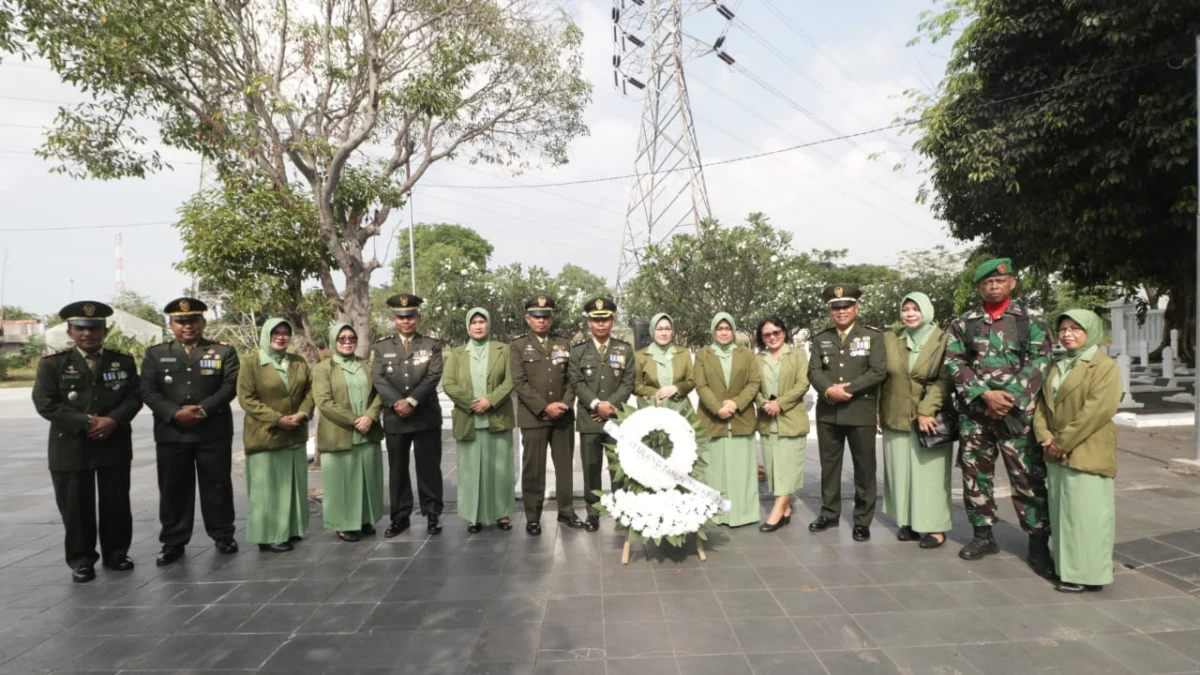 Sambut HUT TNI, Kodim 0604 Ziarah Nasional