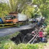 Longsor di Panembong, Pipa Perumda Tirta Rangga Subang Lepas, PLT Dirut: Mudah-mudahan Hari Ini Bisa Tersambung