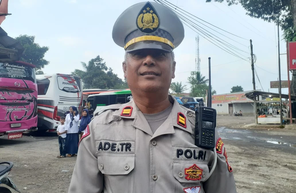 Laporan Kanit Polsek Jalancagak Soal Volume Kendaraan di Subang Selatan Weekend Ini