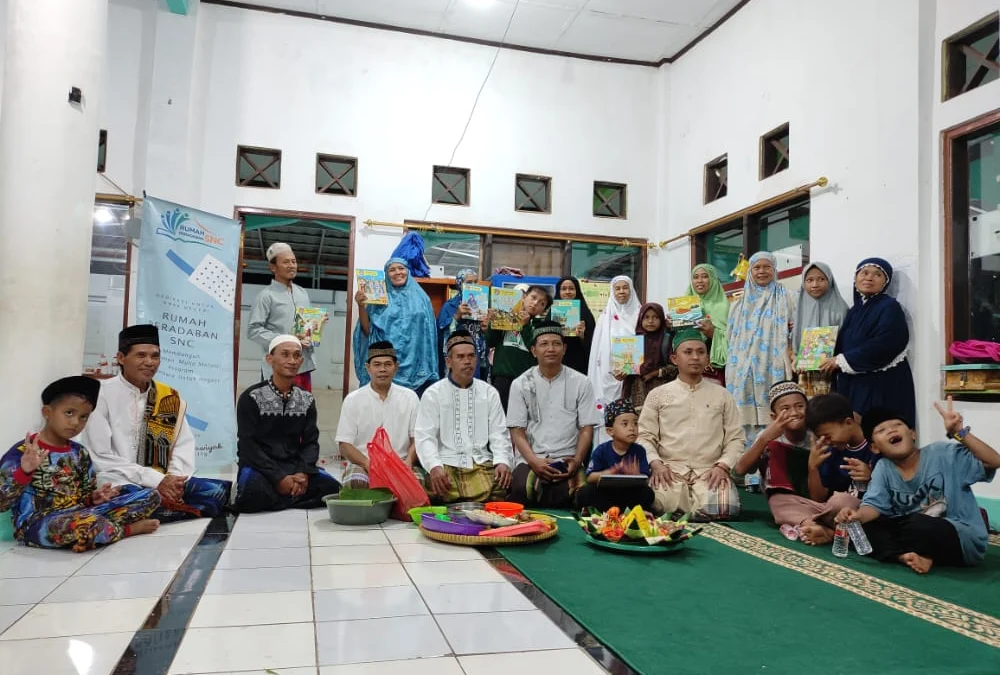 Rumah Peradaban SNC di Desa Jalupang Dorong Anak-anak Gemar Membaca