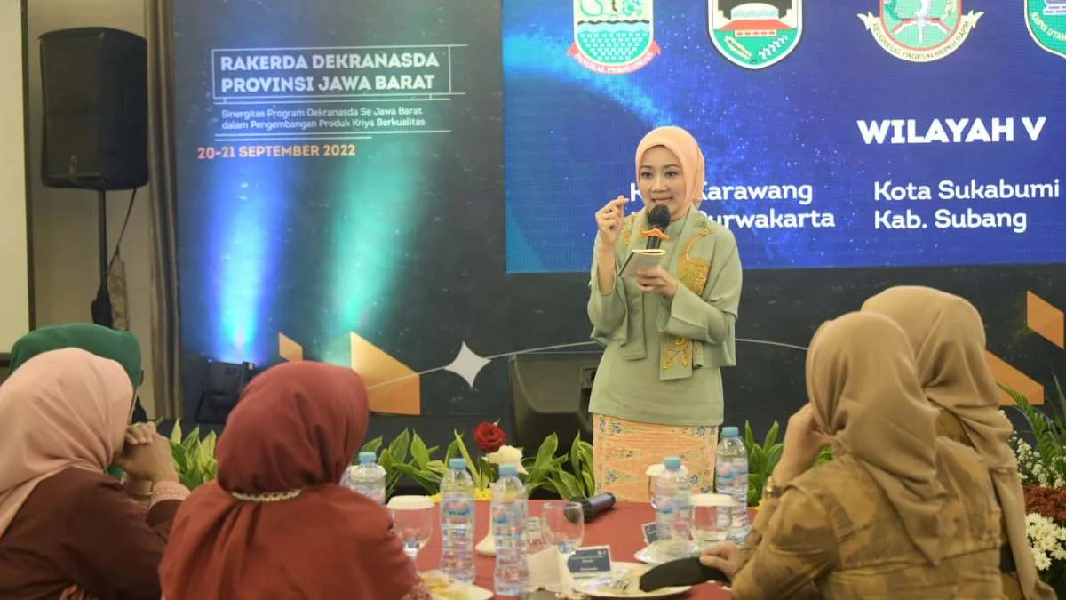 Atalia Dorong Dekranasda Se-Jawa Barat Lahirkan Inovasi Produk Ekraf Unggulan