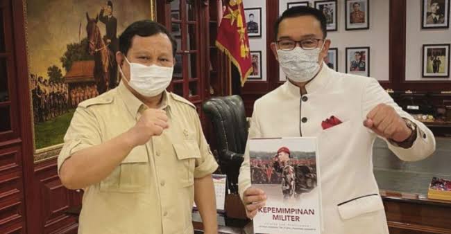 Prabowo Perhitungkan Ridwan Kamil Sebagai Cawapres