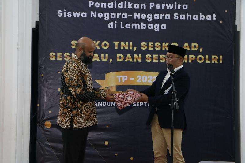 Danseskoau Hadiri Farewell Party Perwira Siswa Negara Sahabat