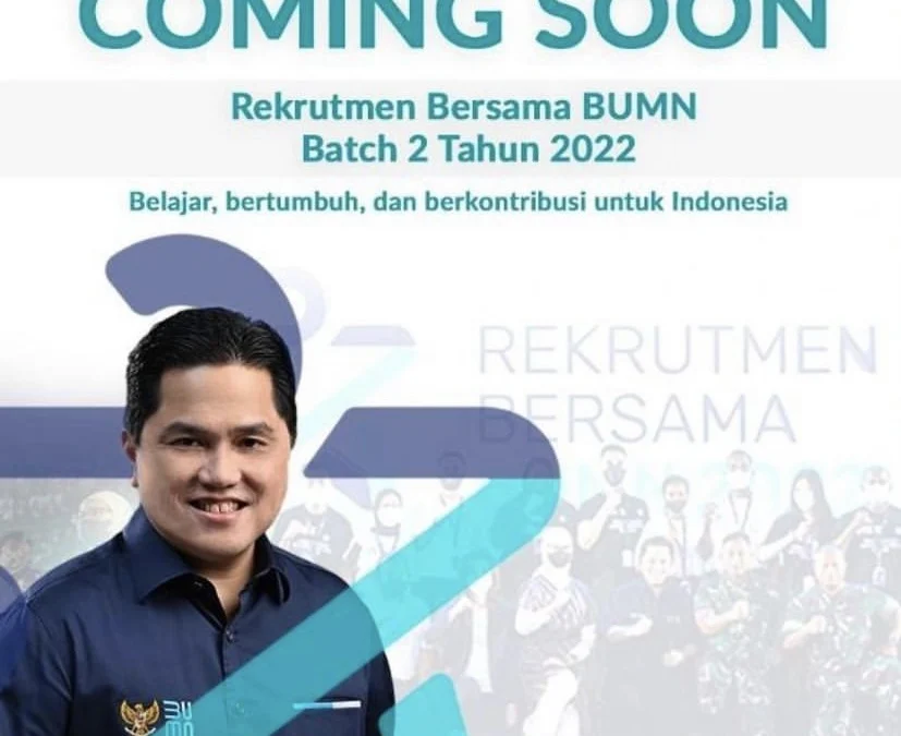 Catat! Berikut Daftar Perusahaan yang Buka Lowongan di Rekrutmen Bersama BUMN Batch 2