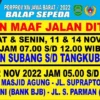 Lalu Lintas Subang hari ini, Info Jalan Ditutup Hari Ini, Jalan Raya Subang Tangkuban Perahu Arah Bandung Ditutup Sementara di Tanggal Ini