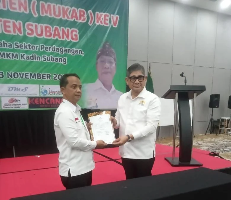 Terpilih Jadi Ketum KADIN Subang Periode 2022-2027, Agus Prabanto Usung Konsep Kolaboratif dan Bersinergi