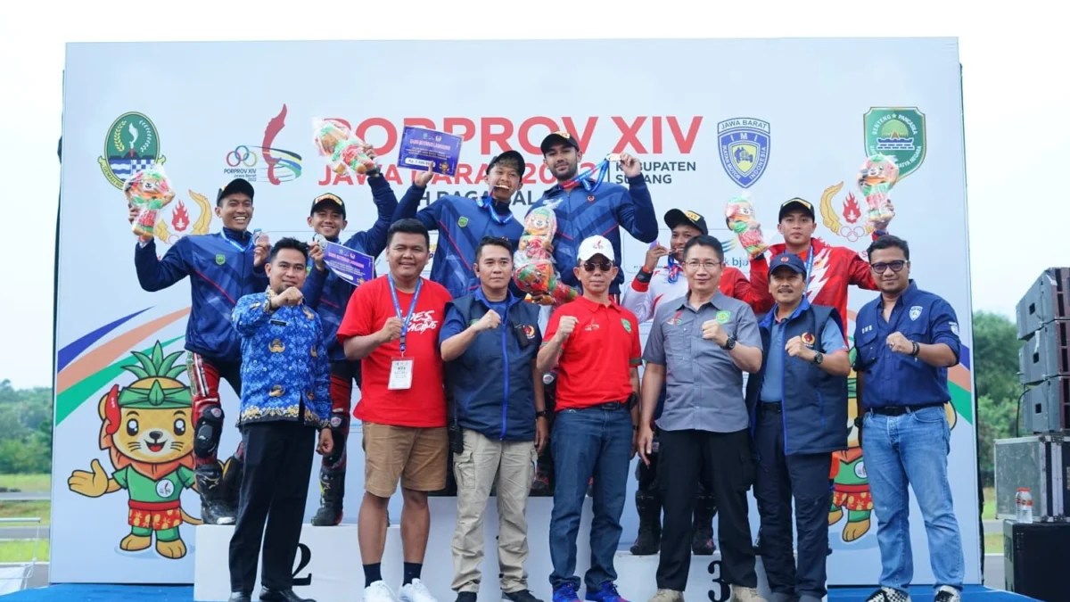 Cabor Balap Motor Road Race Subang  Juara Umum, Sekda Proyeksikan Perbaikan Sarana Sirkuit Gery Mang untuk Event Mendatang