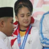 Yusilawati Atlet Karate Cantik Curi Perhatian Penonton, Baru Ikut Porprov Sudah Bawa Medali 