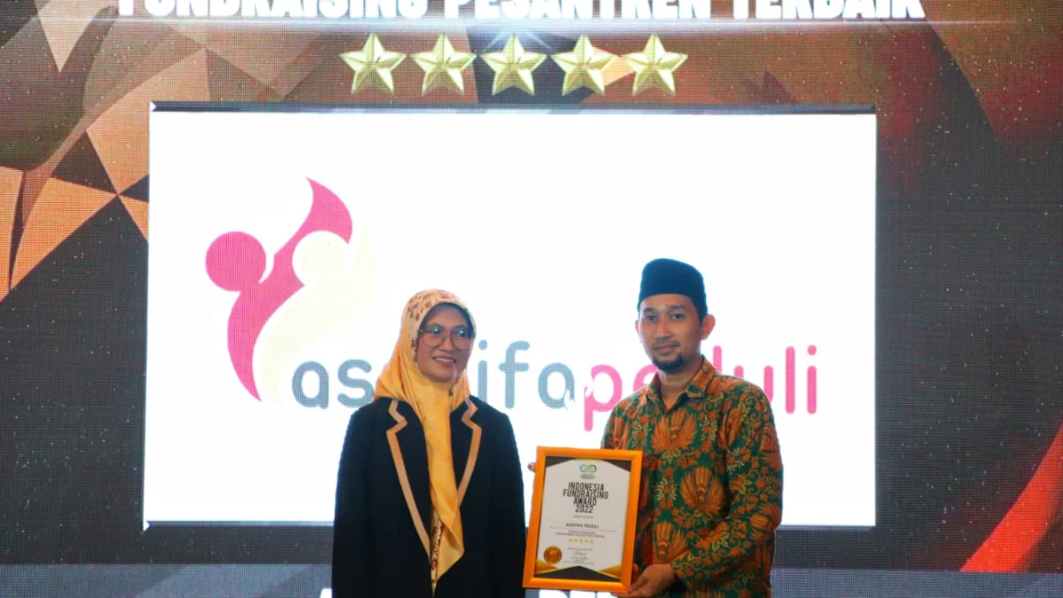 As Syifa Peduli Raih Penghargaan Fundraising Pesantren Terbaik 2022