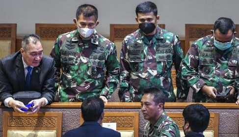 panglima TNI di DPR RI