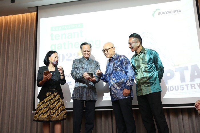 Peluncuran Suryacipta Mobile Application di acara Tenant Gathering Suryacipta