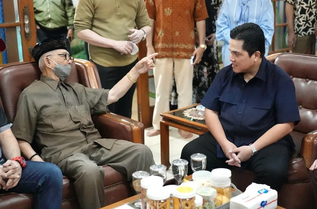 Bertemu Tokoh Sunda, Erick Thohir: Saya Pemuda Sunda yang Pulang Kampung