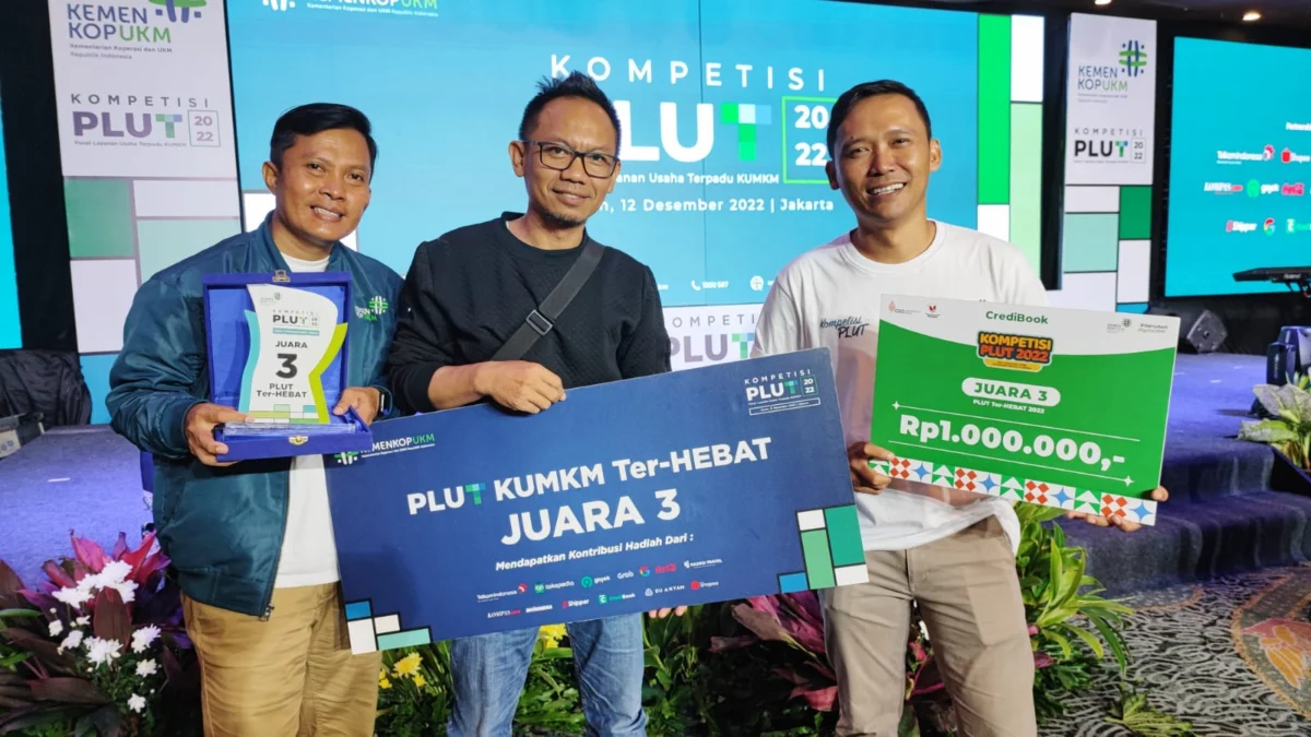 PLUT KUMKM Subang Juara ke 3 Terhebat Tingkat Nasional