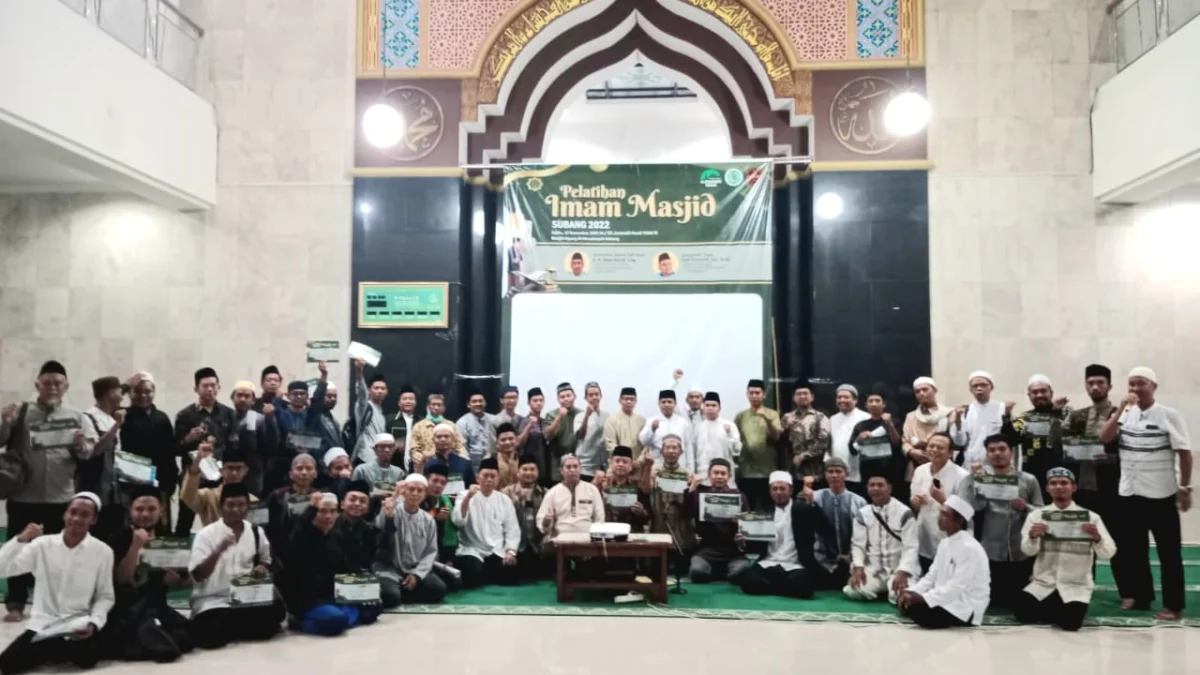 100 Warga Subang Tertarik Ikuti Pelatihan Imam Masjid