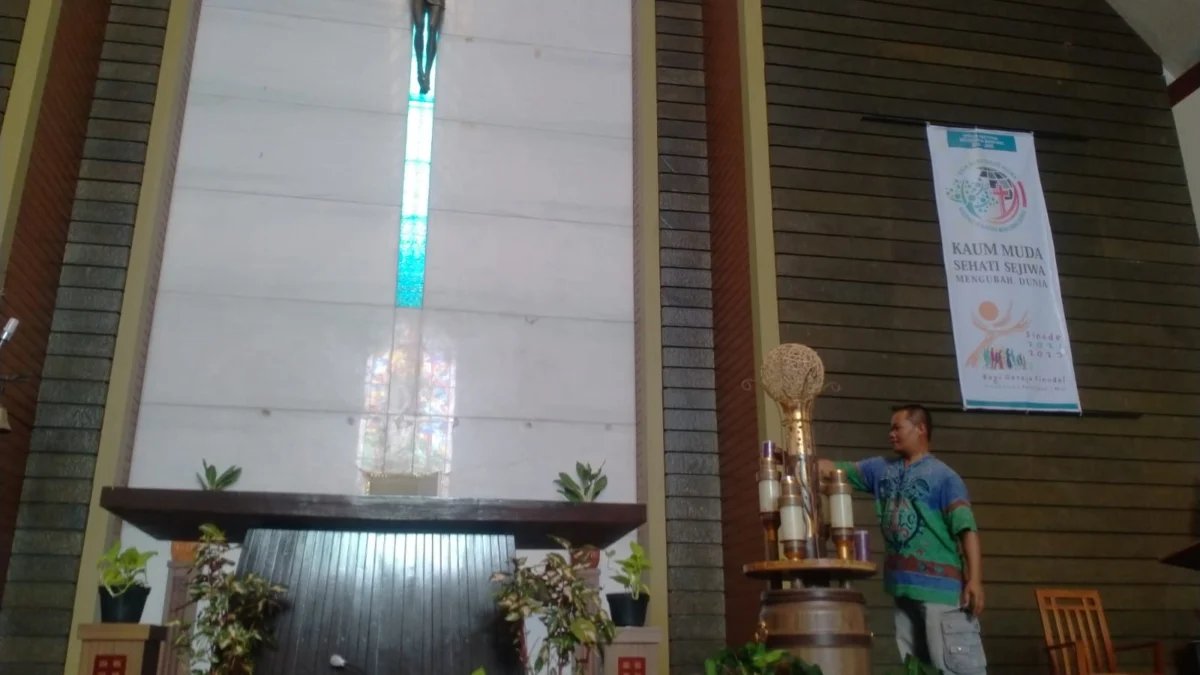 Jelang Perayaan Natal, Gereja Kristus Sang Penabur Lakukan Persiapan