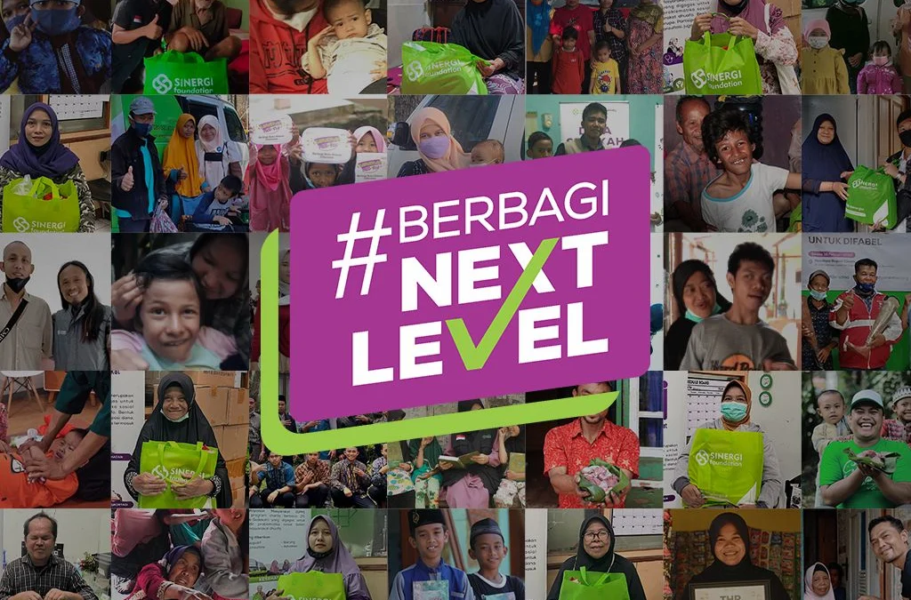 Sinergi Foundation Ajak Masyarakat Tingkatkan Kebaikan Melalui #BerbagiNextLevel