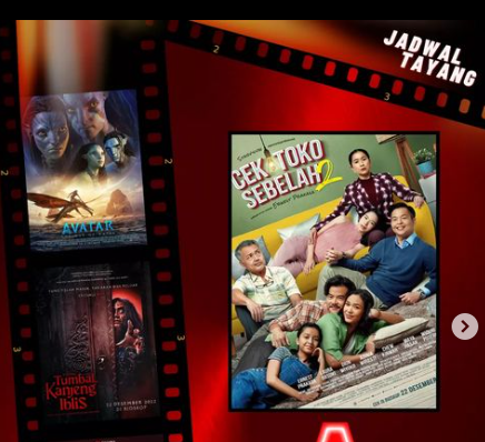 Jadwal tayang bioskop Subang terbaru